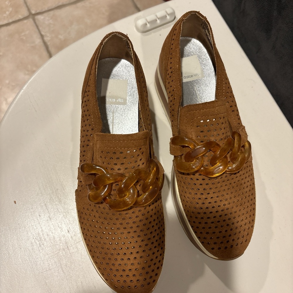 DV by Dolce Vita Brown Platform Shoes